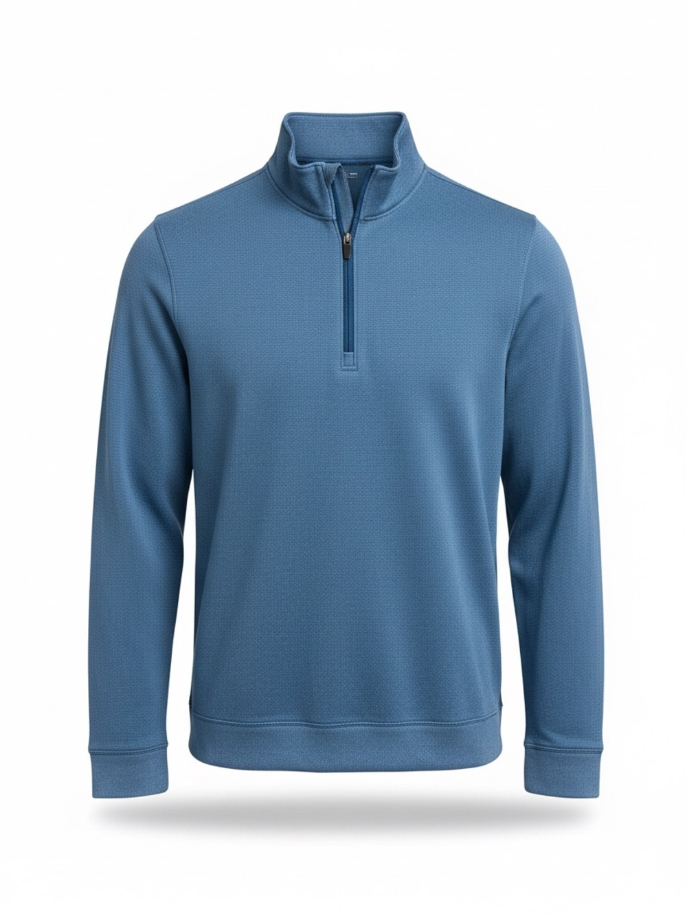 Under Armour ColdGear 1/4 Zip Pullover XL Blue Loose Fit Mens